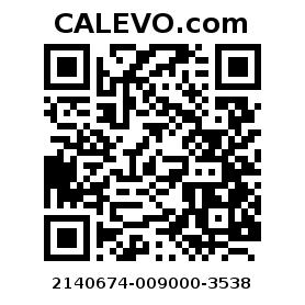 Calevo.com Preisschild 2140674-009000-3538
