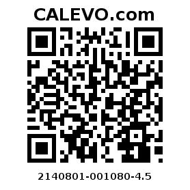 Calevo.com Preisschild 2140801-001080-4.5