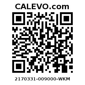 Calevo.com Preisschild 2170331-009000-WKM
