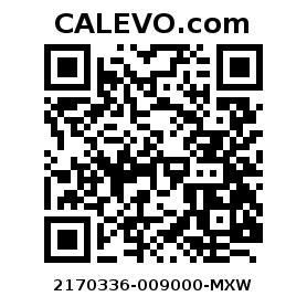 Calevo.com pricetag 2170336-009000-MXW