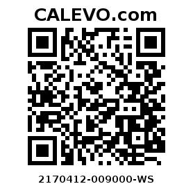 Calevo.com Preisschild 2170412-009000-WS