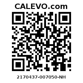 Calevo.com pricetag 2170437-007050-NH