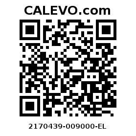 Calevo.com Preisschild 2170439-009000-EL