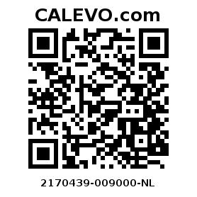 Calevo.com pricetag 2170439-009000-NL
