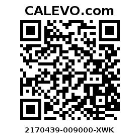 Calevo.com pricetag 2170439-009000-XWK