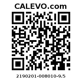 Calevo.com Preisschild 2190201-008010-9.5