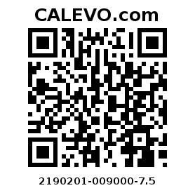 Calevo.com Preisschild 2190201-009000-7.5