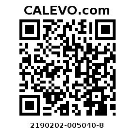 Calevo.com Preisschild 2190202-005040-8