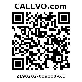 Calevo.com Preisschild 2190202-009000-6.5