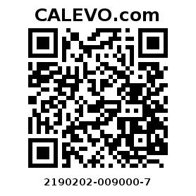 Calevo.com pricetag 2190202-009000-7
