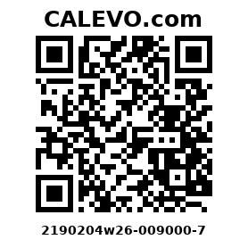 Calevo.com Preisschild 2190204w26-009000-7