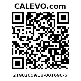 Calevo.com Preisschild 2190205w18-001690-6