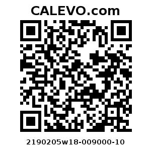 Calevo.com Preisschild 2190205w18-009000-10