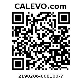 Calevo.com pricetag 2190206-008100-7