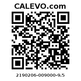 Calevo.com Preisschild 2190206-009000-9.5