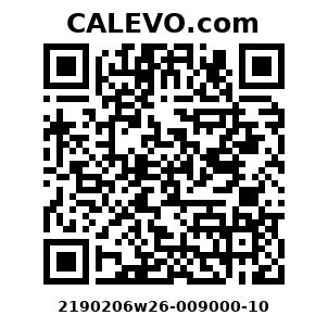 Calevo.com Preisschild 2190206w26-009000-10