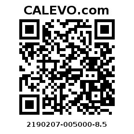 Calevo.com pricetag 2190207-005000-8.5