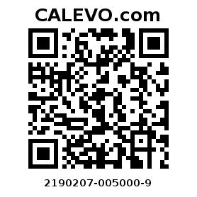 Calevo.com pricetag 2190207-005000-9