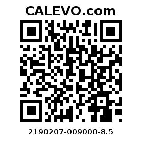 Calevo.com pricetag 2190207-009000-8.5