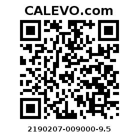 Calevo.com pricetag 2190207-009000-9.5