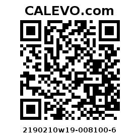 Calevo.com Preisschild 2190210w19-008100-6