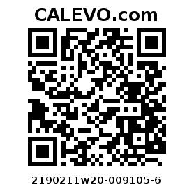 Calevo.com Preisschild 2190211w20-009105-6