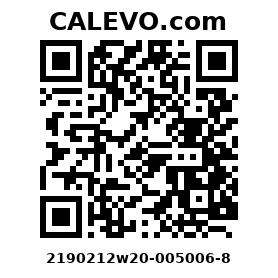 Calevo.com Preisschild 2190212w20-005006-8