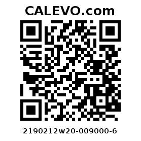 Calevo.com Preisschild 2190212w20-009000-6