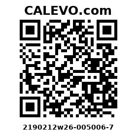 Calevo.com Preisschild 2190212w26-005006-7