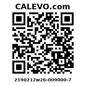 Calevo.com Preisschild 2190212w26-009000-7