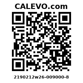 Calevo.com Preisschild 2190212w26-009000-8