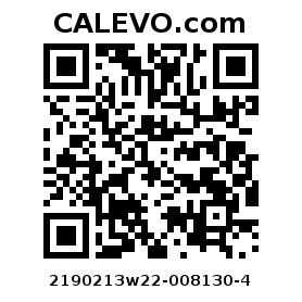 Calevo.com Preisschild 2190213w22-008130-4