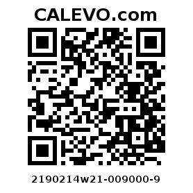 Calevo.com Preisschild 2190214w21-009000-9