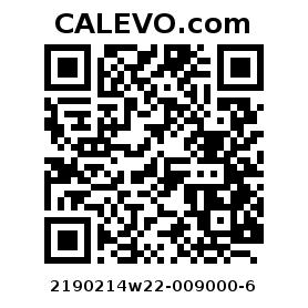 Calevo.com pricetag 2190214w22-009000-6