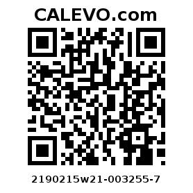 Calevo.com Preisschild 2190215w21-003255-7