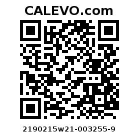 Calevo.com Preisschild 2190215w21-003255-9