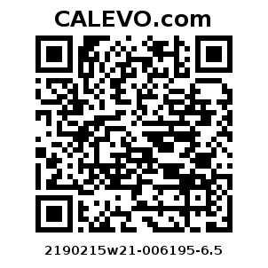 Calevo.com Preisschild 2190215w21-006195-6.5