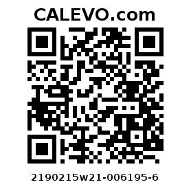 Calevo.com Preisschild 2190215w21-006195-6
