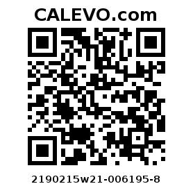 Calevo.com Preisschild 2190215w21-006195-8