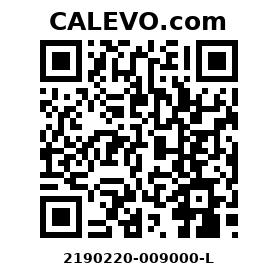 Calevo.com Preisschild 2190220-009000-L