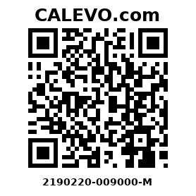 Calevo.com Preisschild 2190220-009000-M