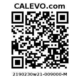 Calevo.com Preisschild 2190230w21-009000-M
