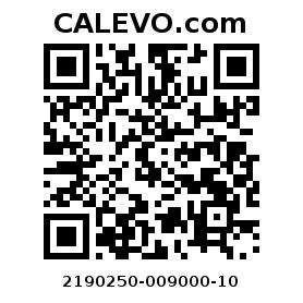 Calevo.com Preisschild 2190250-009000-10