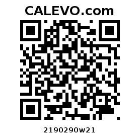 Calevo.com Preisschild 2190290w21