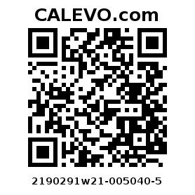 Calevo.com Preisschild 2190291w21-005040-5
