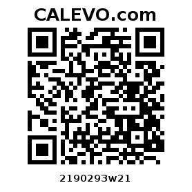 Calevo.com Preisschild 2190293w21