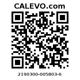Calevo.com Preisschild 2190300-005803-6