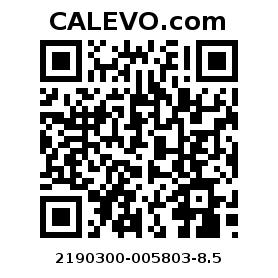 Calevo.com Preisschild 2190300-005803-8.5