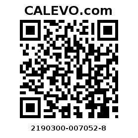 Calevo.com pricetag 2190300-007052-8