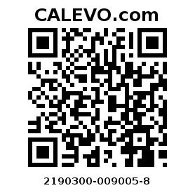 Calevo.com pricetag 2190300-009005-8